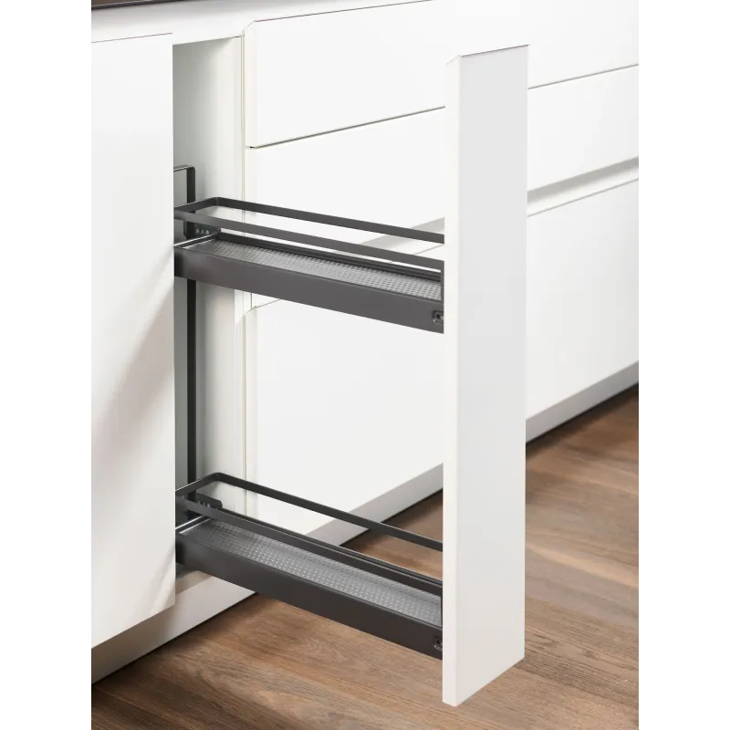 Potpuno izvlačiva košarica 15-3D antracit