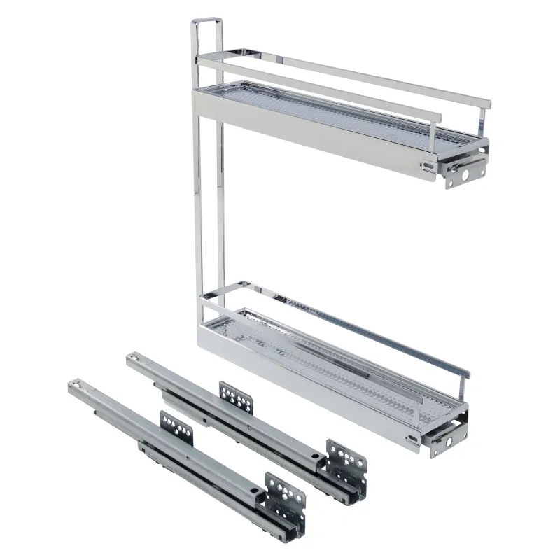 Klizna košara 15-3D / Krom