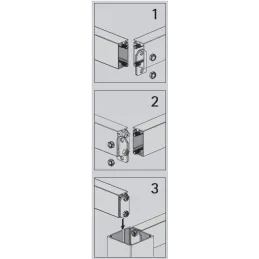 Stolna konstrukcija ALTOONA po mjeri / Bijela