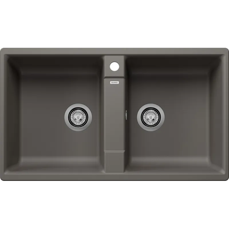 Kamniti sudoper Blanco ZIA 9 / Siva vulkan