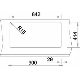 Nerezni sudoper Blanco TOP EE 4x4