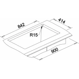 Nerezni sudoper Blanco TOP EE 4x4