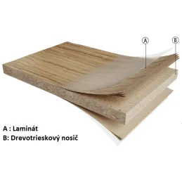 Drevotrieska ploča PFLEIDERER Bijela Perlička / W10100 SD