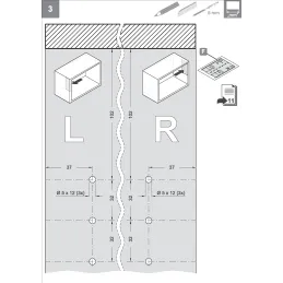 Izlazni mehanizam KESSEBOHMER FREEspace mini PTO / Bijela