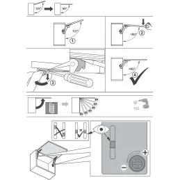 Izlazni mehanizam KESSEBOHMER FREEspace mini PTO / Bijela