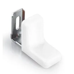 Metalni kutnik s PVC pokrovom / Bijeli