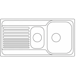 Nerđajući sudoper Blanco TIPO 8 S