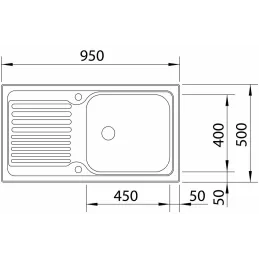 Nerđajući sudoper Blanco TIPO 8 S