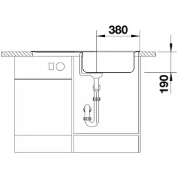 Nerđajući sudoper Blanco TIPO 8 S