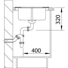 Nerđajući sudoper Blanco TIPO 8 S