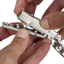 Polunaknadna šarka s ublaživačem EXLUSIVE X91 sa skrivenom 3D podloškom