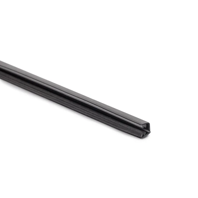 Brtva za staklo za profil aluminijskih vrata PLUS 4 i PLUS 7 / Crna