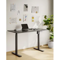 Električni okvir stola s podesivom visinom MAROL / Crna