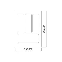 Pribor CRISTALL protuklizna površina / Antracit