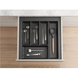 Pribor CRISTALL protuklizna površina / Antracit