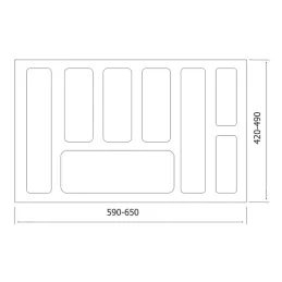 Pribor CRISTALL protuklizna površina / Bijela