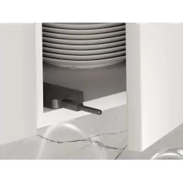 Bezručno otvaranje s tihim zatvaranjem SMARTPUSH / Antracit