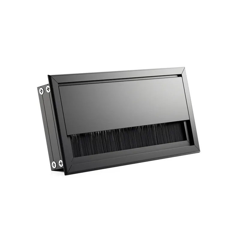 Prolaz za kabele MONET 160 x 80 mm / Crna mat