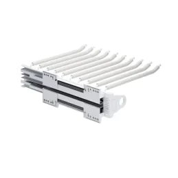 Izvlačna vješalica za hlače SYMPHONY / Bijela