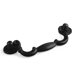 Ručka FLORA / Crna mat