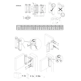 Westernový záves / Mosaz