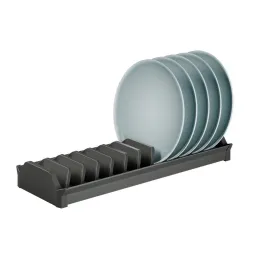 Držač i ocjeđivač za tanjure CRISTALL / Antracit