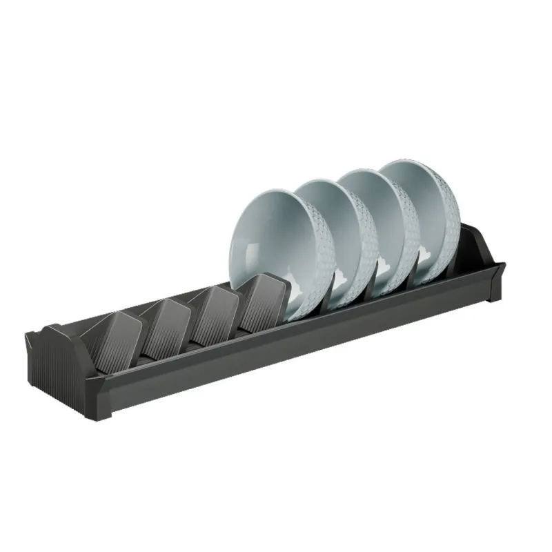 Držač i ocjeđivač za zdjele CRISTALL / Antracit