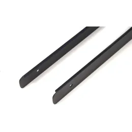 Završna letvica za radnu ploču 28 mm / Crna mat