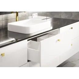 Ručka knopka AXON / Matirano zlatna