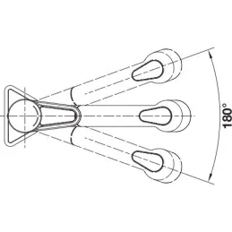 Baterija Blanco DARAS / krom
