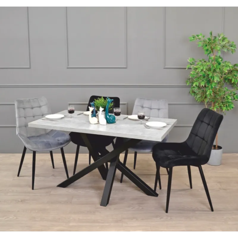 Stolna konstrukcija LISABON / Crna mat