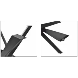 Stolna konstrukcija BRAGA / Crna mat