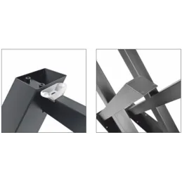 Stolna konstrukcija COSTA / Crna mat