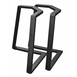 Set od 2 kom dizajnerskih stolnih nogu SOHO / Crna mat