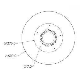 Stolna konstrukcija CESAR / Crna mat