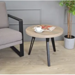 Set od 4 kom dizajnerskih nogu za konferencijski stol OSAKA COFFEE / Crna mat