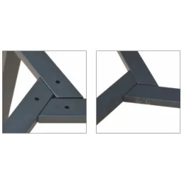 Konstrukcija za stolić SAXO COFFEE / Crna mat