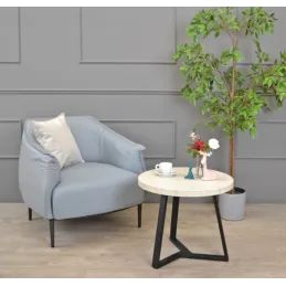 Konstrukcija za stolić SAXO COFFEE / Crna mat