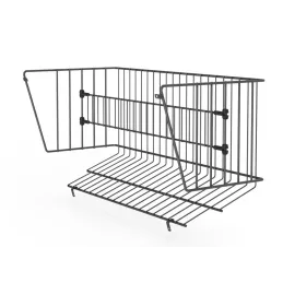 Preklopni sustav za obuću, dvoredni / Antracit