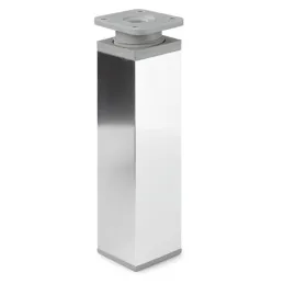 Noga za namještaj LEX / Sjajni krom - siva