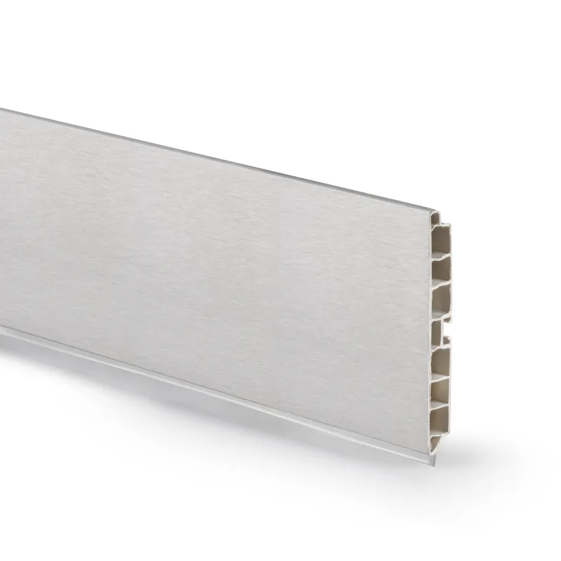 Plastični kuhinjski postolje PLASLINE / Brušeni aluminij