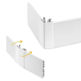 Flexi spojka za postolje PLASLINE / Brušeni aluminij