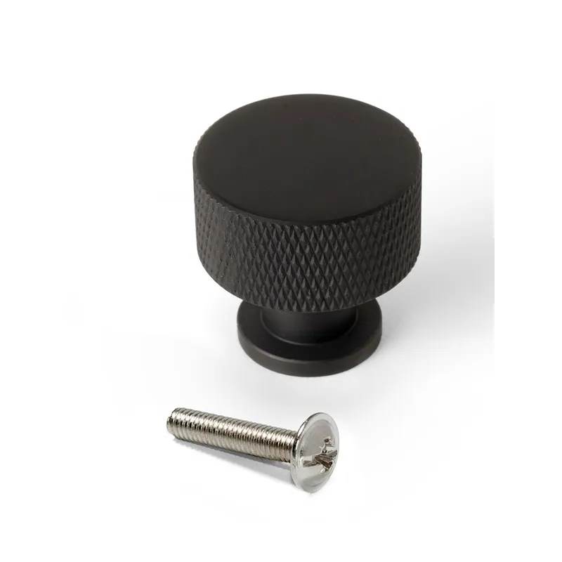 Ručka knopka ARGOS / Crna mat