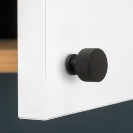 Ručka knopka ARGOS / Crna mat