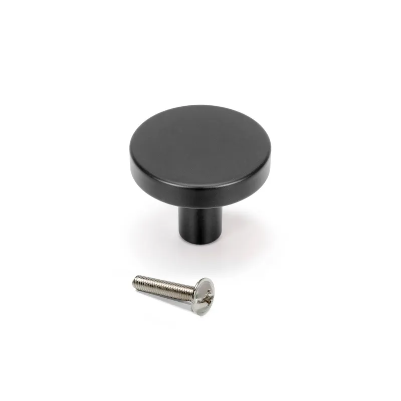 Ručka knopka UP / Crna mat