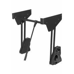 Izvlačna vješalica CONERO TOP Kessebohmer s policom / Crna