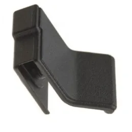 Držač za staklena vrata UNION bez bušenja / Crna mat