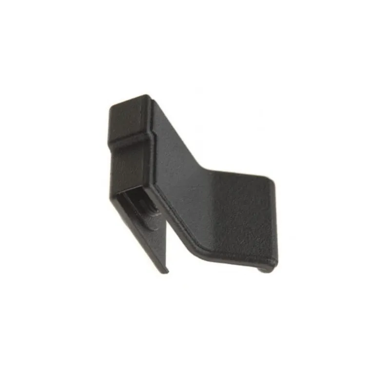 Držač za staklena vrata UNION bez bušenja / Crna mat