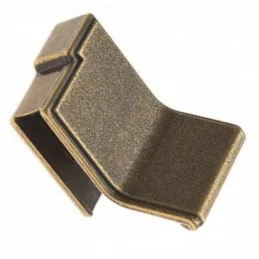 Držač za staklena vrata UNION bez bušenja / Mjed patina