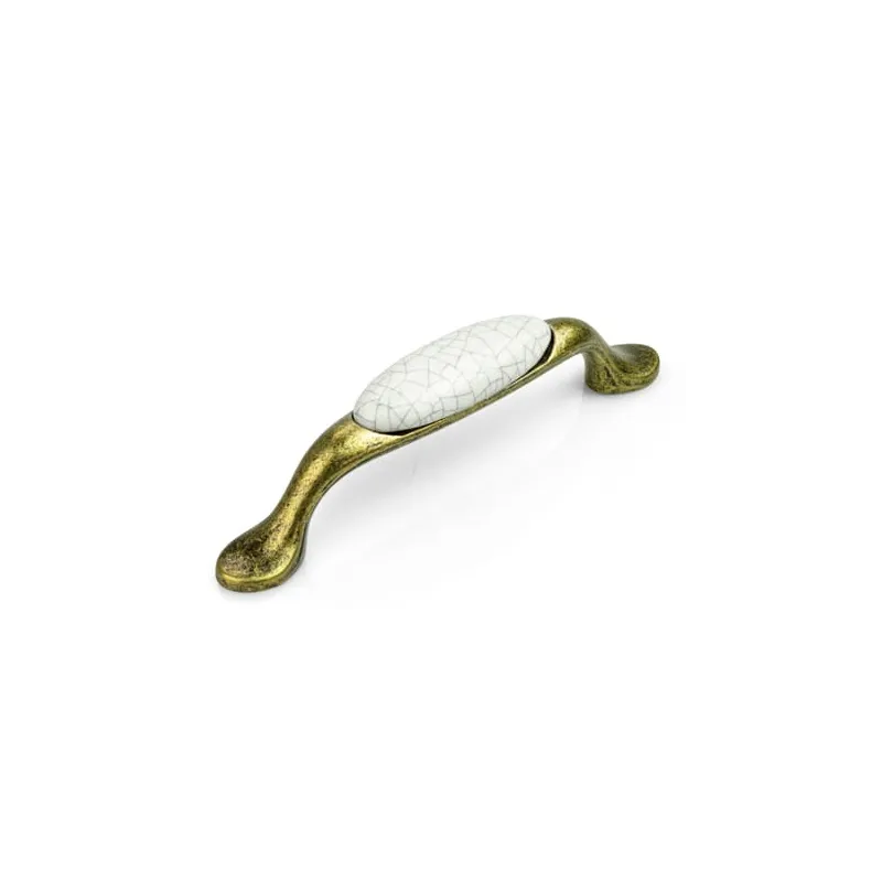 Ručka LUNAS / Staro-mesing - ispucana keramika